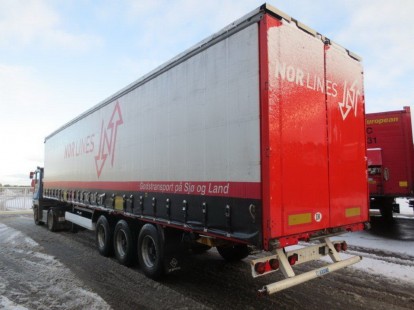 Полуприцеп штора Krone 414238 Полуприцеп штора Krone 414238